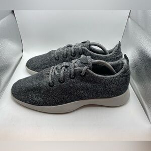 Allbirds Wool Runners gray mens sneakers size 10